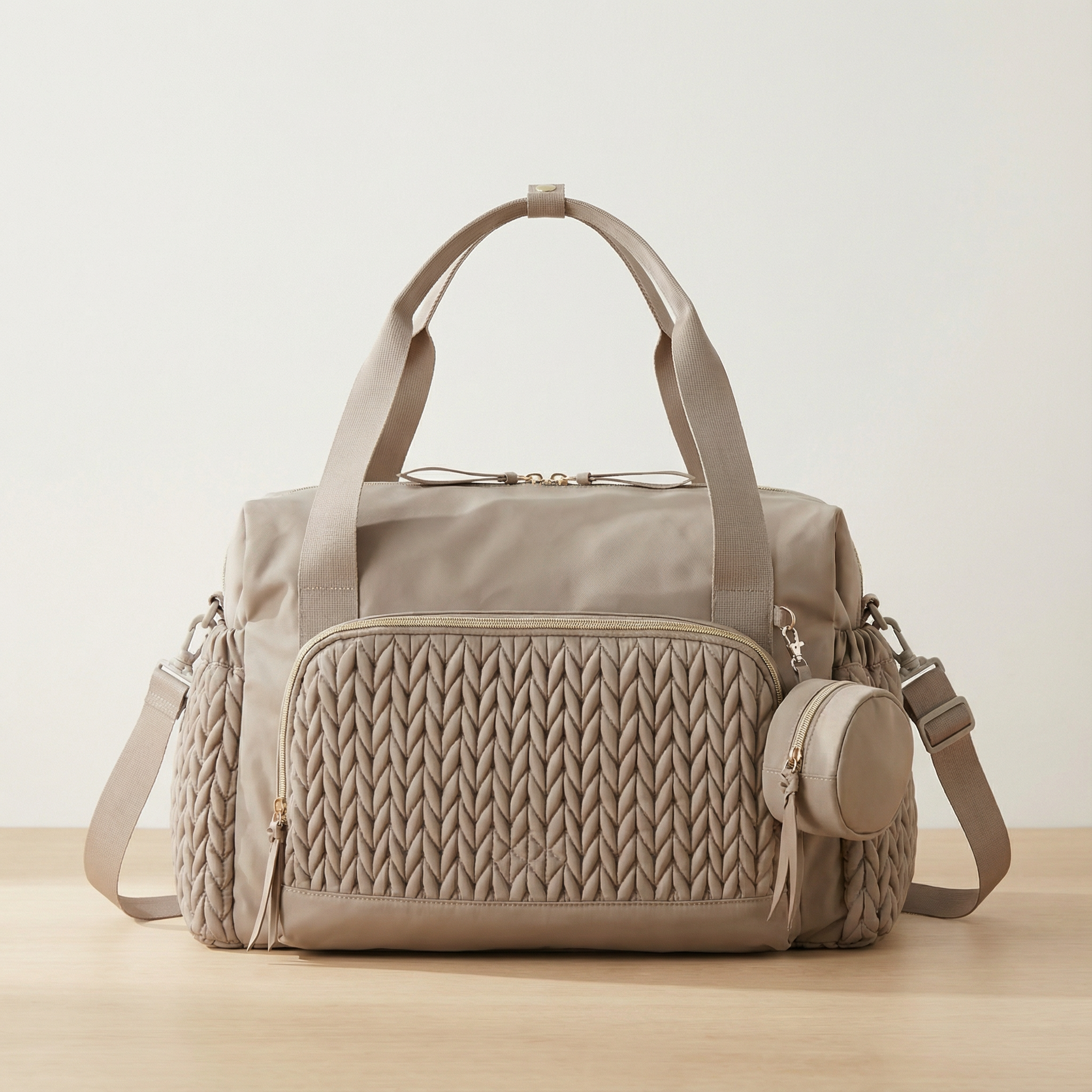 Bumby Luxe Knit Diaper Bag