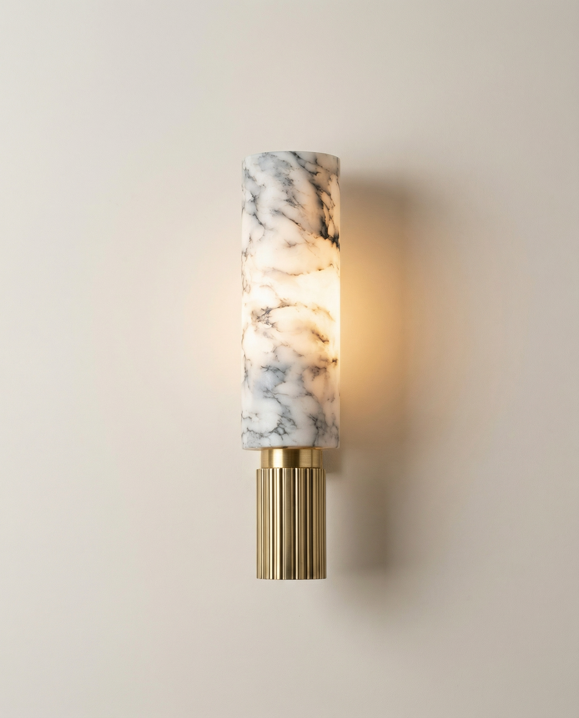 Elan Modern Luxury Natural Marble Wall Lamp