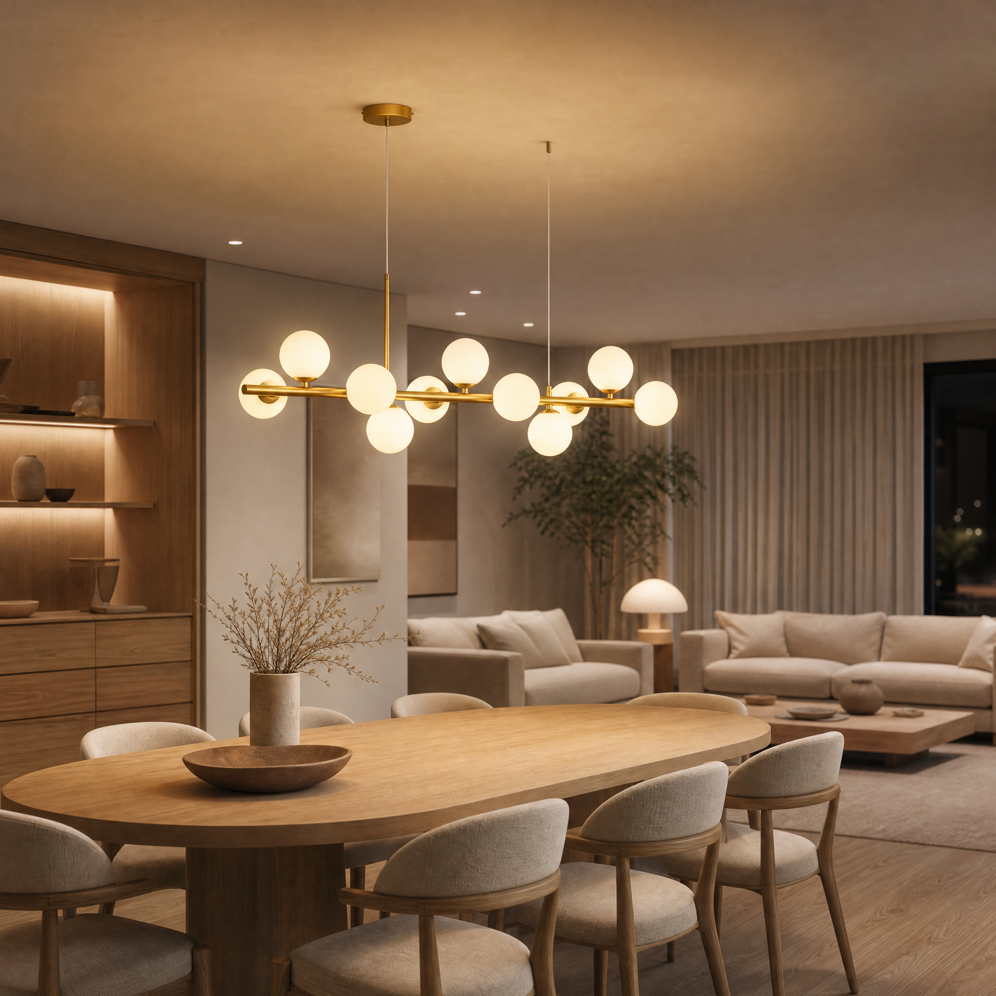 Aureline 11 Light Pendant